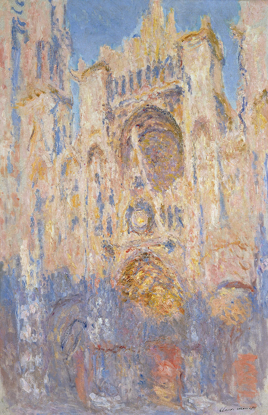 มหาวิหารรูอ็อง, ปลายวัน - Claude Monet