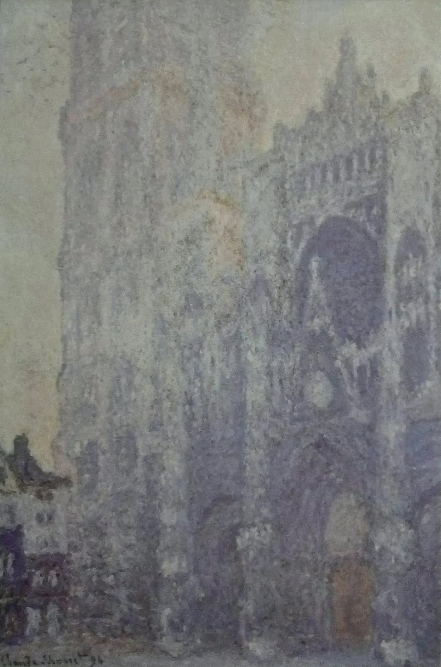 มหาวิหารรูอ็อง, ประตูและหอคอยแซงต์-โรแม็ง, แสงเช้า - Claude Monet