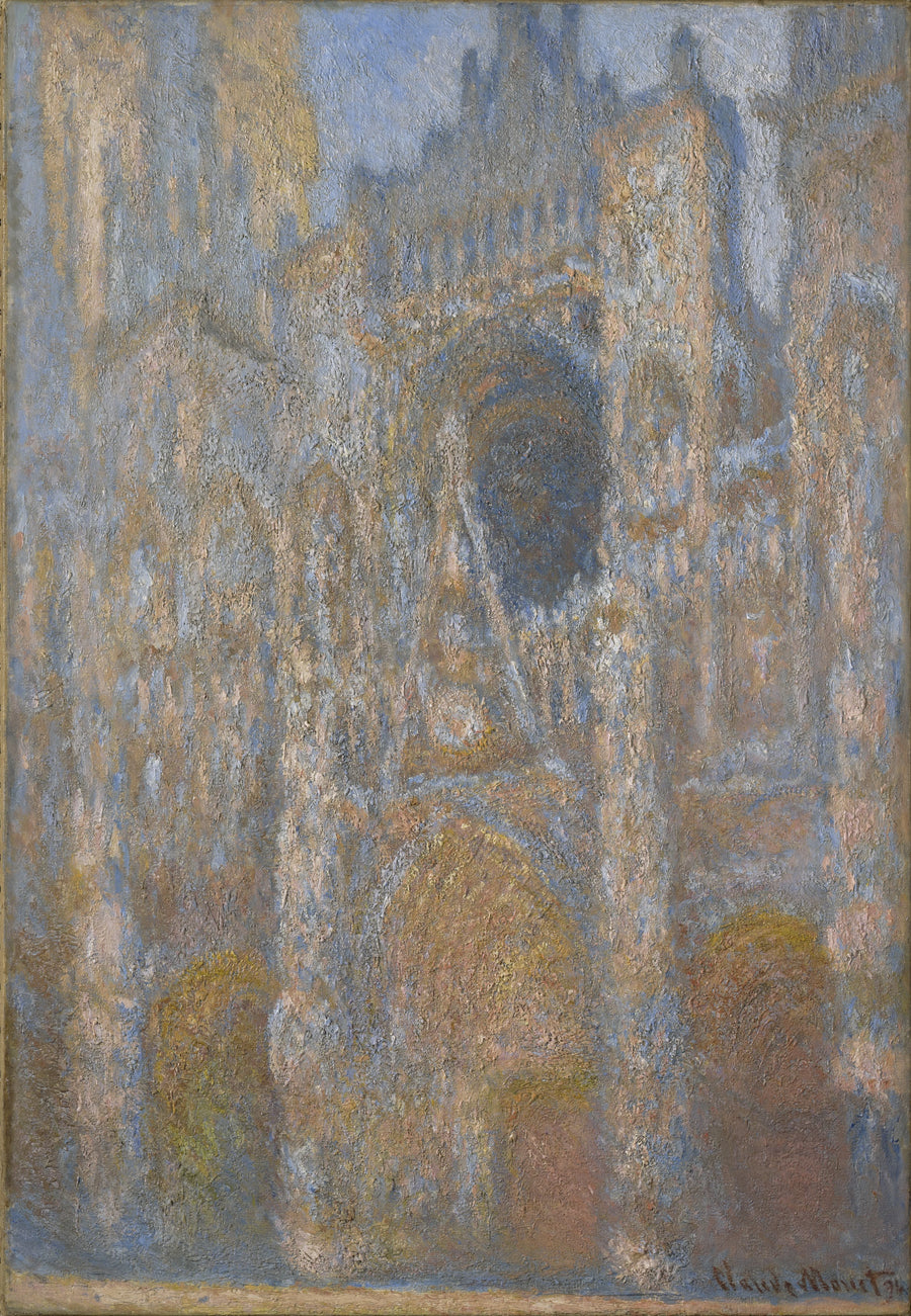 มหาวิหารรูอ็อง, ประตูทางเข้า, เที่ยงวัน - Claude Monet
