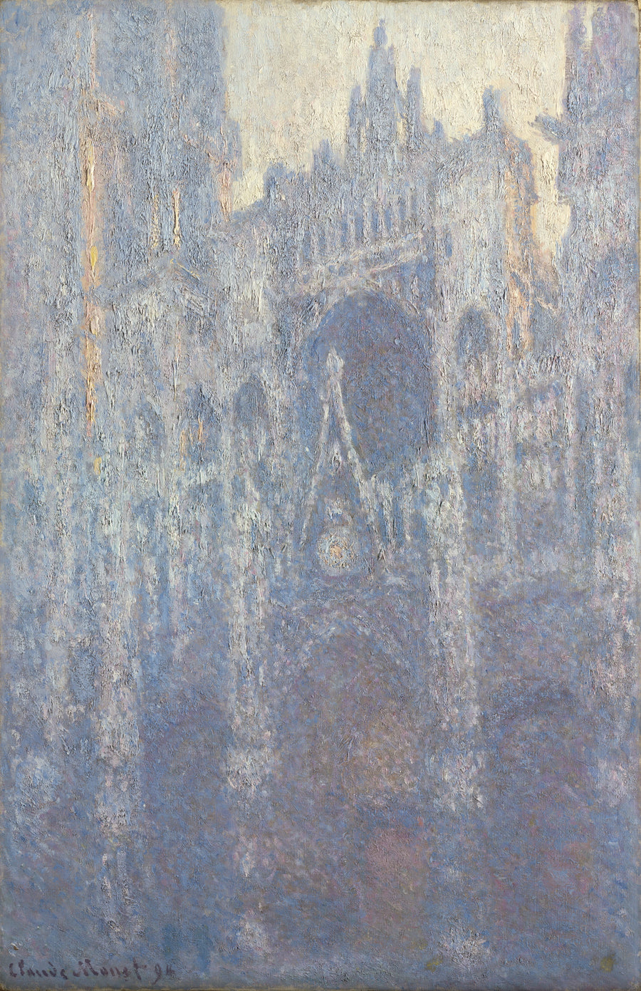มหาวิหารรูอ็อง, ประตูทางเข้า, แสงเช้า - Claude Monet