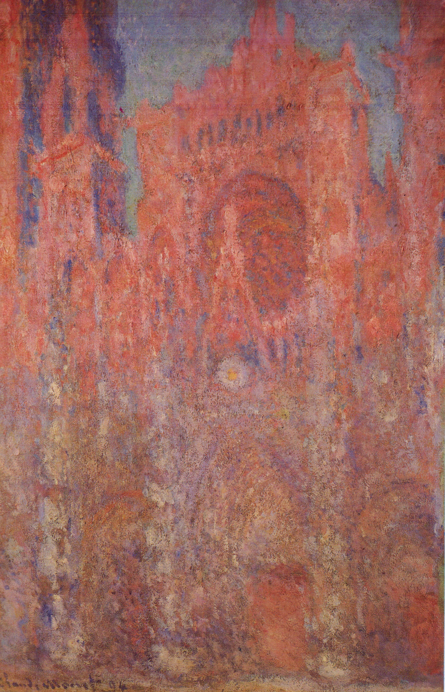 มหาวิหารรูอ็อง, ประตูทางเข้า - Claude Monet