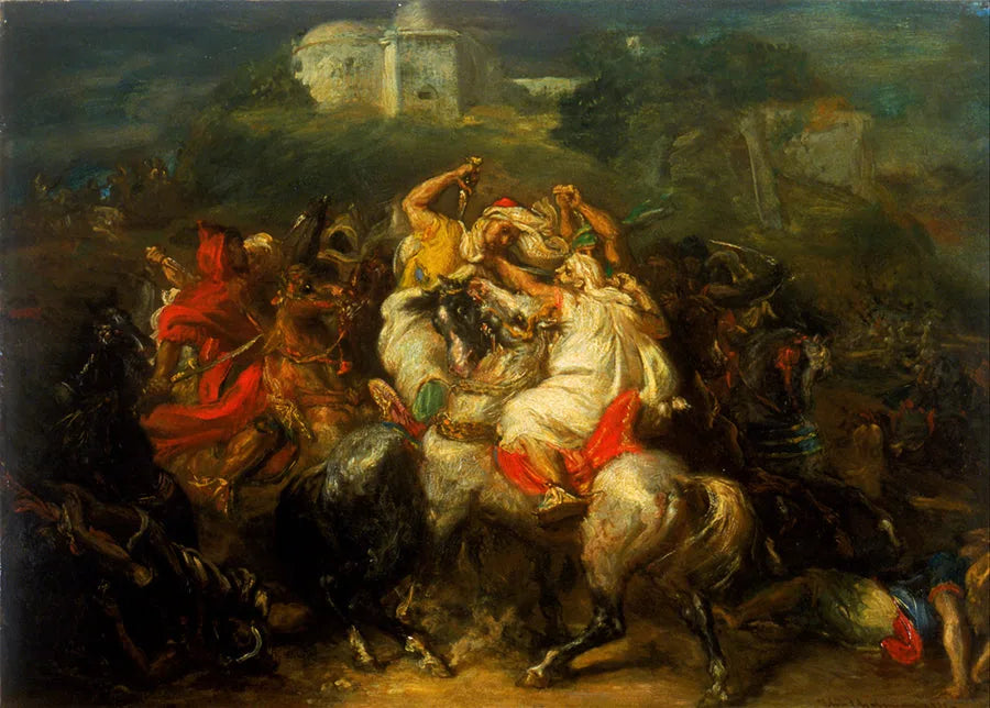 Cavaliers arabes au combat - Théodore Chassériau