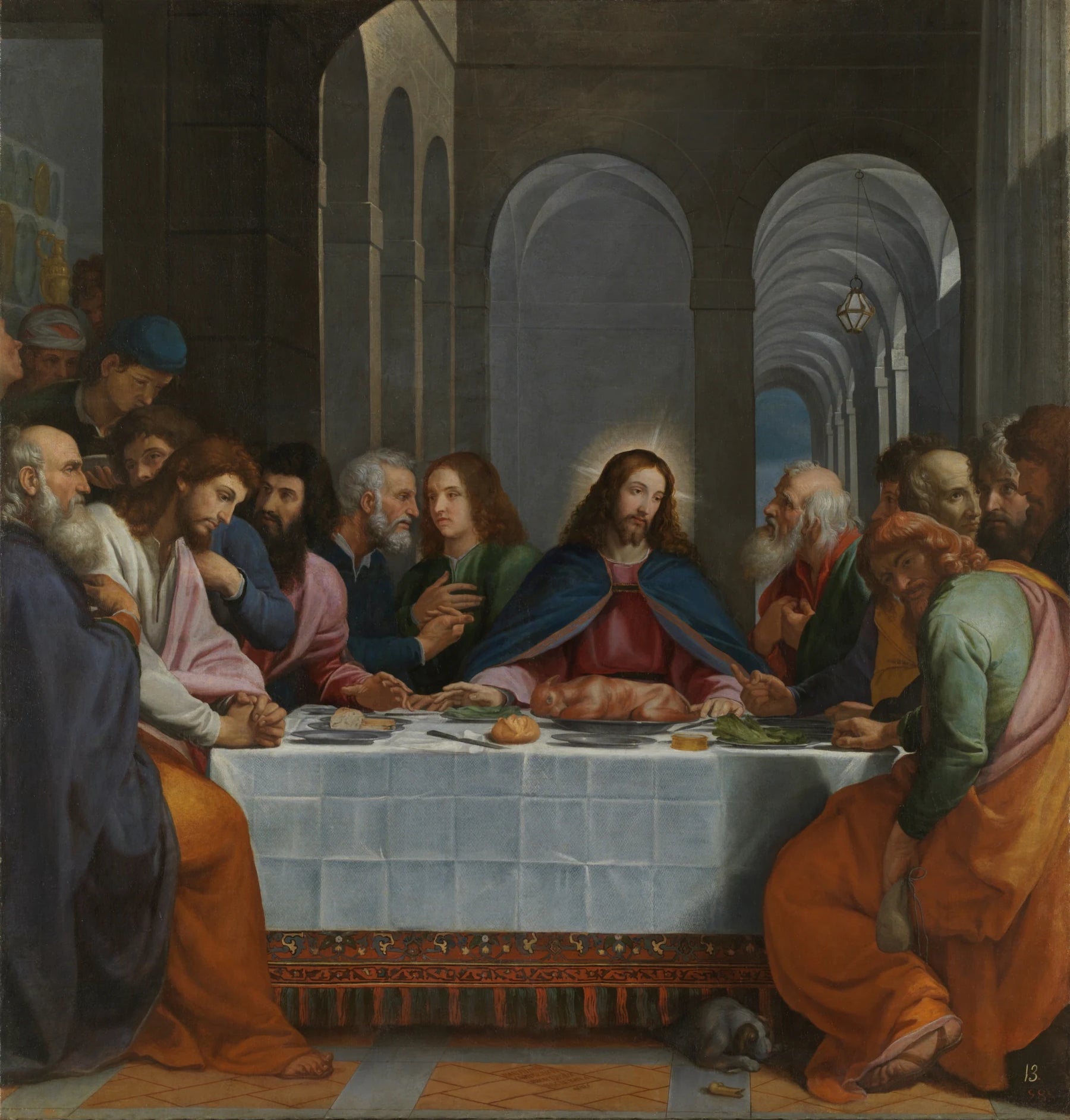 La Cène - Bartolomeo Carducci