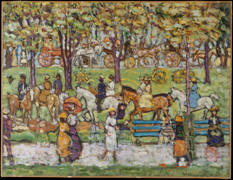 Central Park - Maurice Prendergast