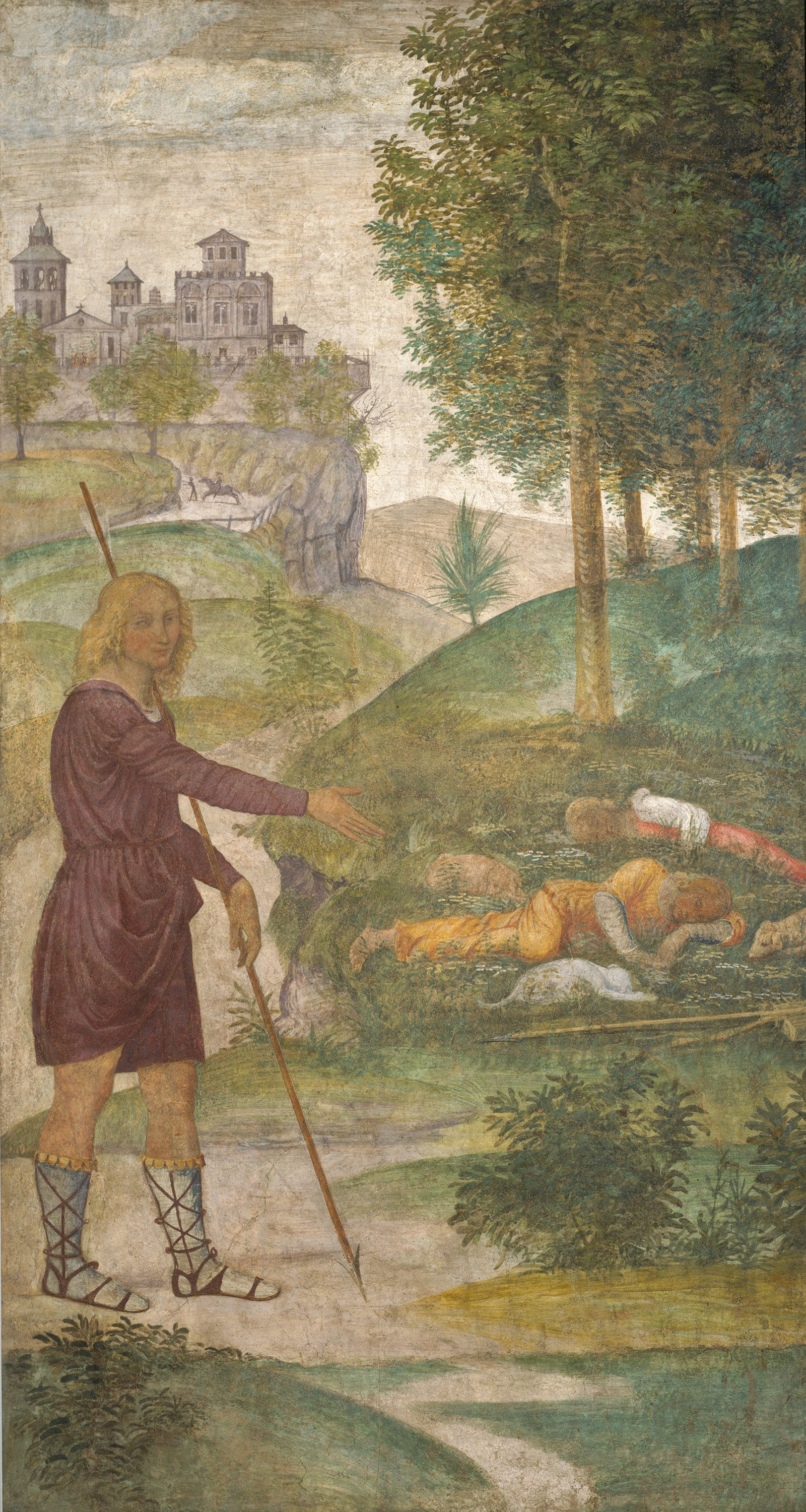 Céphale et les nymphes - Bernardino Luini image 1 reproduction réalisée par Alpha Reproduction