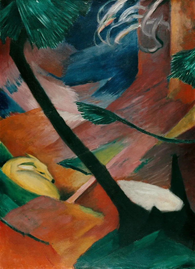 กวางในป่า II - ฟรานซ์ มาร์ค