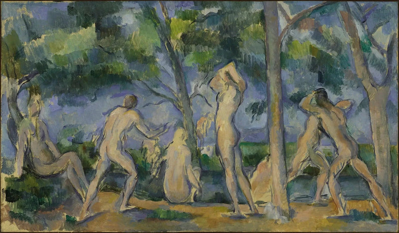 นักอาบน้ำ - Paul Cézanne