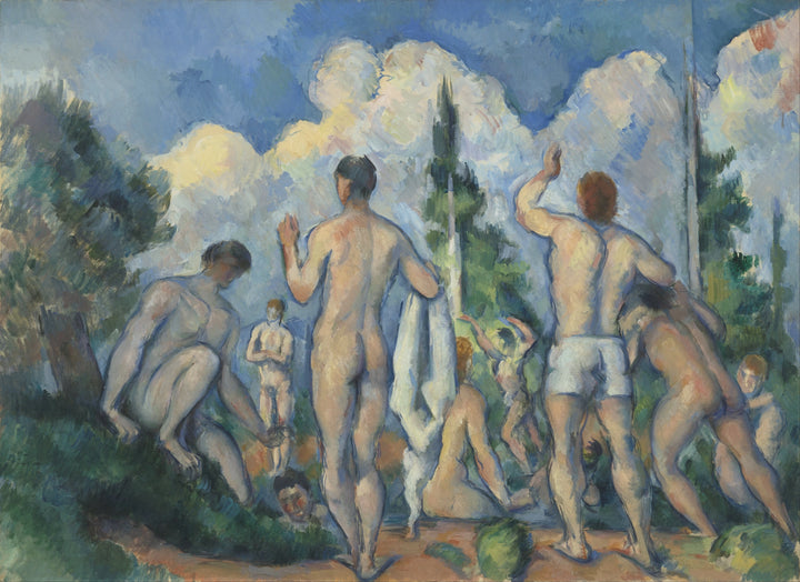 นักอาบน้ำ - Paul Cézanne