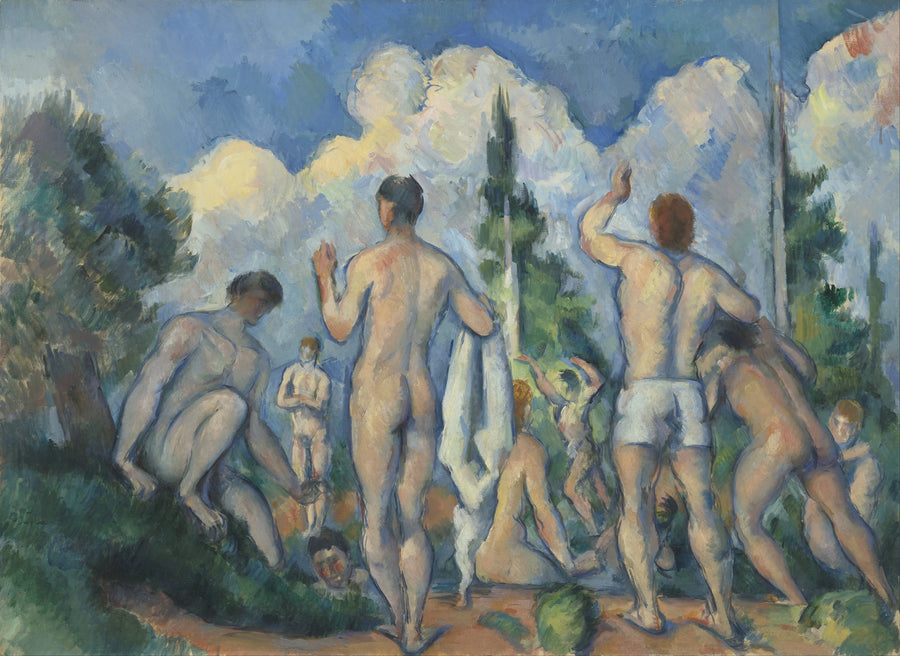 นักอาบน้ำ - Paul Cézanne