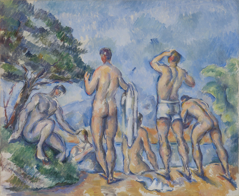 นักอาบน้ำ - Paul Cézanne