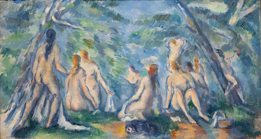 นักอาบน้ำ - Paul Cézanne