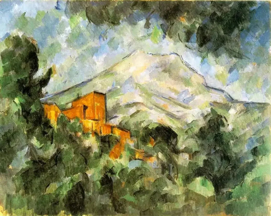 ภูเขา Sainte-Victoire และ Château Noir - Paul Cézanne