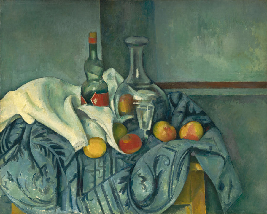 ขวดน้ำมันสะระแหน่ - Paul Cézanne