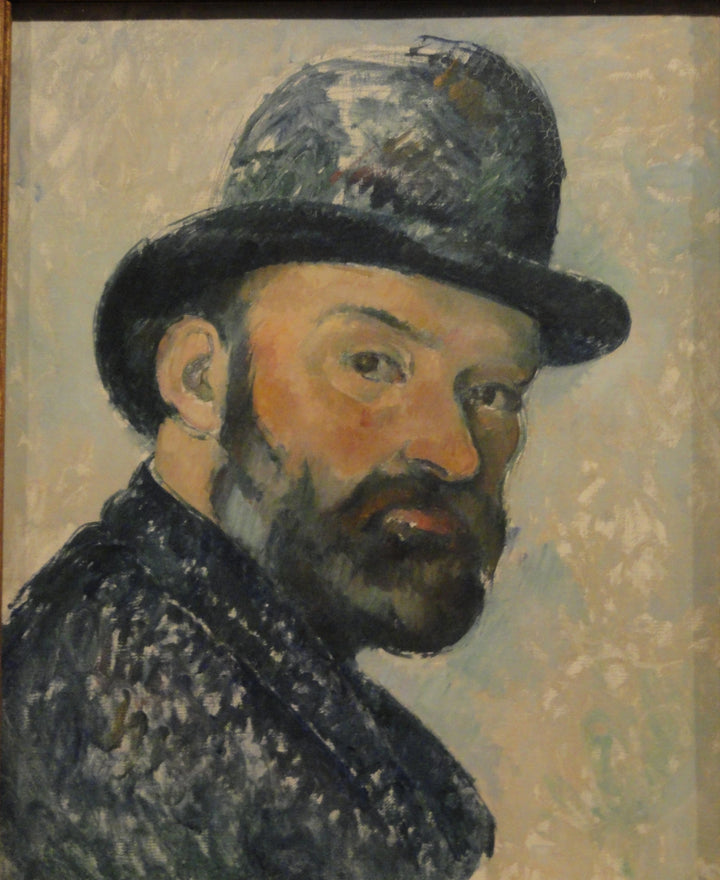 เซซานน์กับหมวกโบว์ลิ่ง - Paul Cézanne