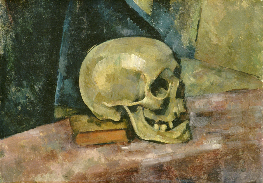 กะโหลก - Paul Cézanne