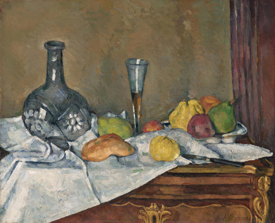 ภาพนิ่งพร้อมของหวาน - Paul Cézanne