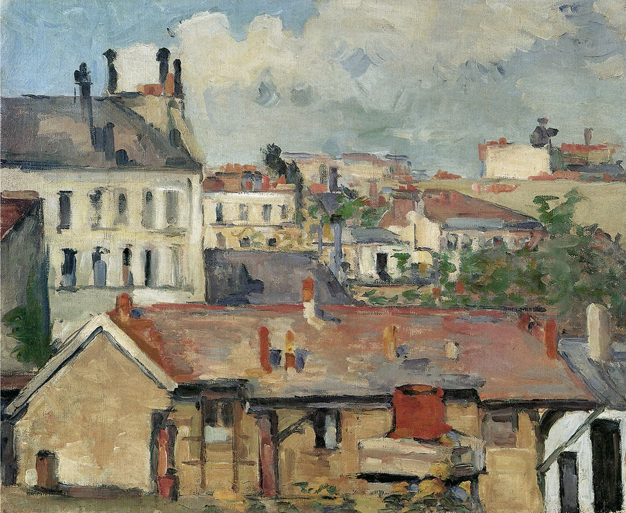 กลุ่มบ้าน – หลังคา - Paul Cézanne