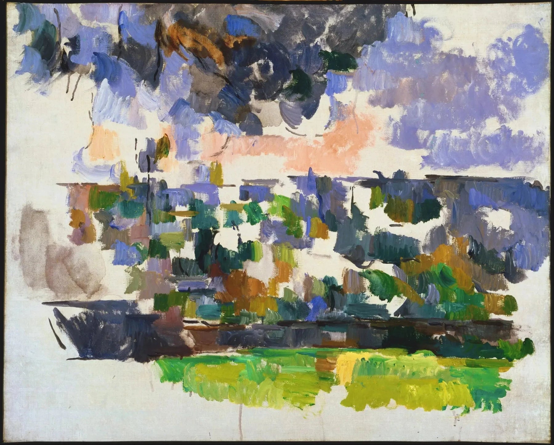Le Jardin des Lauves vers 1906 Paul Cézanne Phillips Collection 0286 – reproduction peinture à l’huile sur toile
