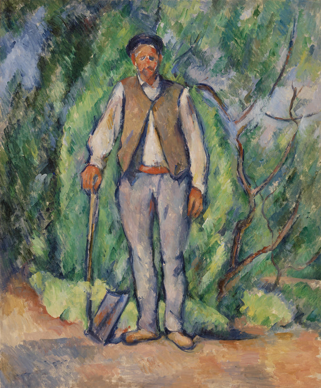 Le Jardinier - Paul Cézanne