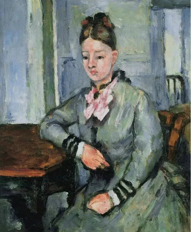 มาดามเซซานน์เอนตัว - Paul Cézanne