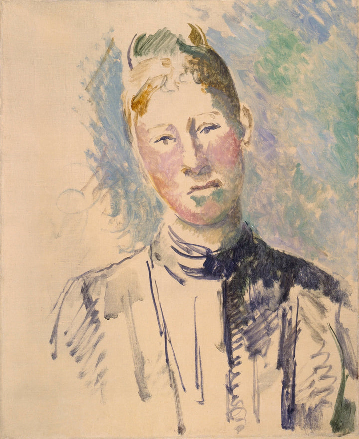 มาดามเซซาน ประมาณปี 1885-1887--- Paul Cézanne
