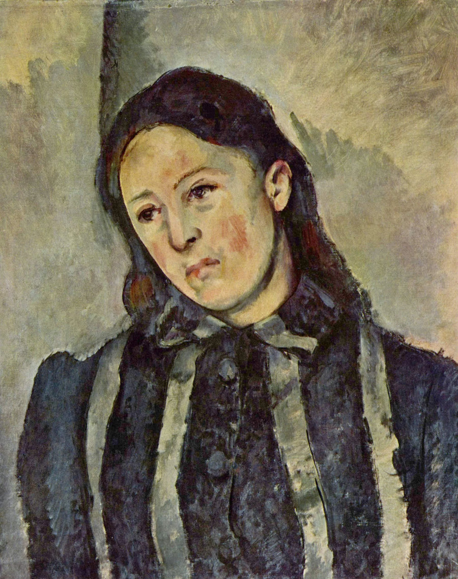 มาดามเซซานน์กับผมที่ปล่อยลง - Paul Cézanne