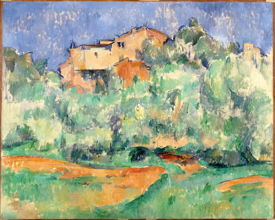 Maison de Bellevue และ pigeonnier - Paul Cézanne