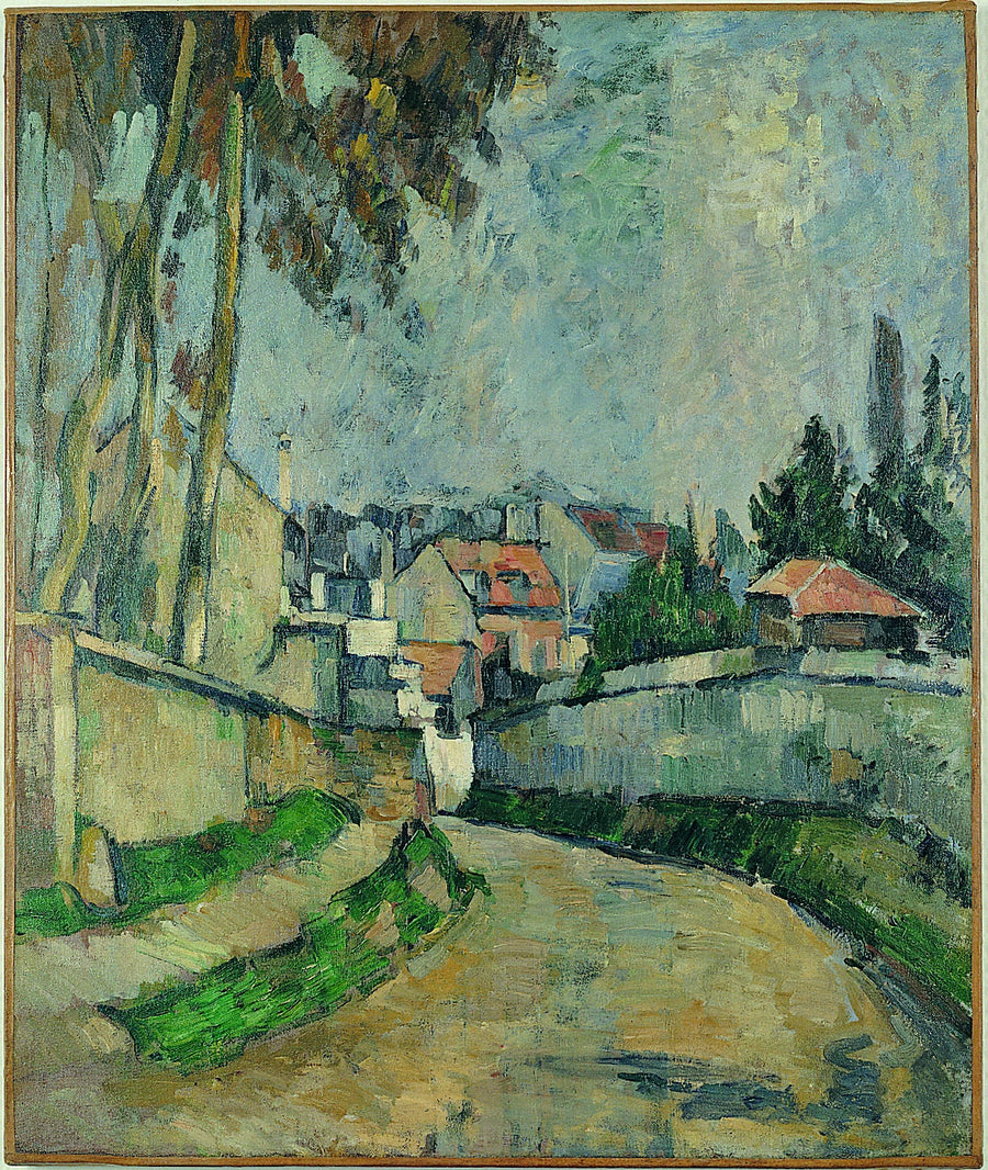บ้านริมถนน II - Paul Cézanne