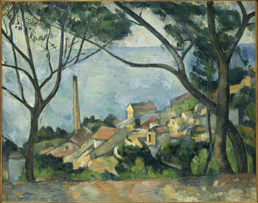 ทะเลที่เอลสตาค - Paul Cézanne