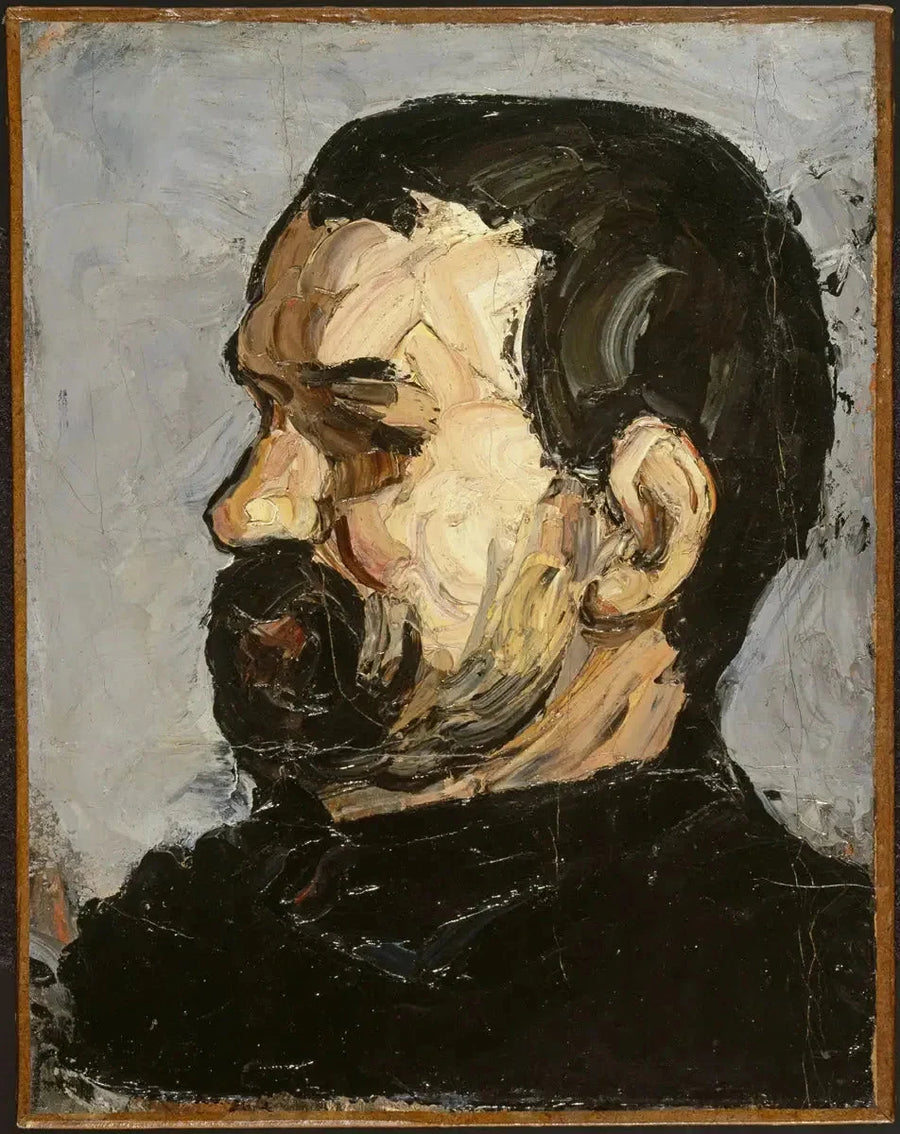ลุงโดมินิกในมุมข้าง - Paul Cézanne