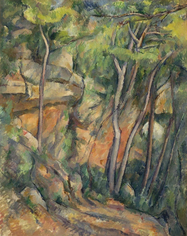 ในสวนของ Château Noir - Paul Cézanne