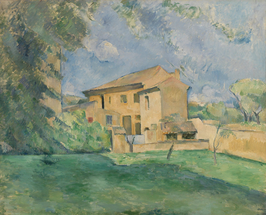 ฟาร์มที่ Jas de Bouffan - Paul Cézanne