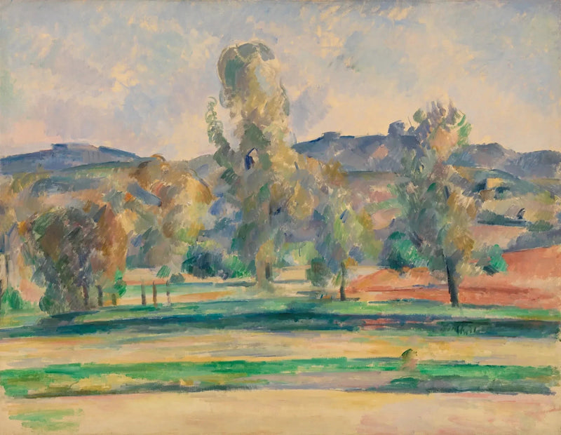 ภูมิทัศน์ฤดูใบไม้ร่วง - Paul Cézanne