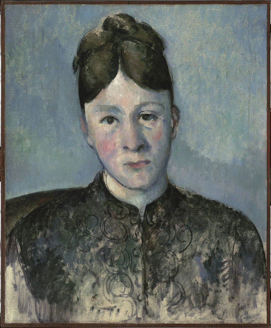 ภาพเหมือนของมาดามเซซานน์ - Paul Cézanne