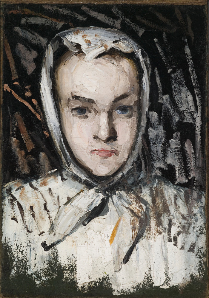 ภาพเหมือนของมารี เซซานน์ น้องสาวของศิลปิน - Paul Cézanne