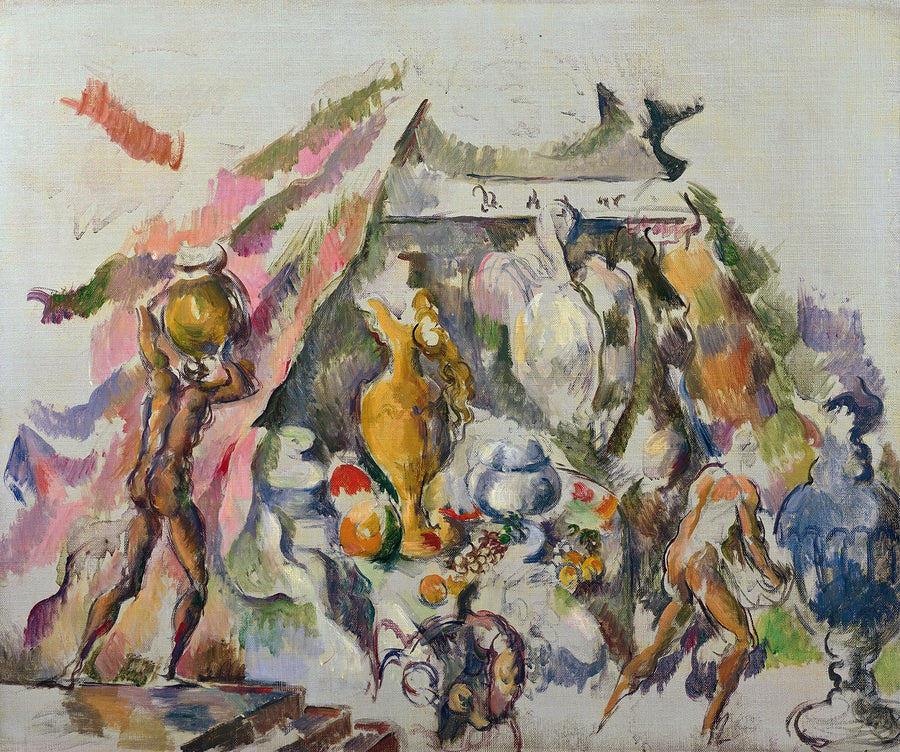การเตรียมงานเลี้ยง - Paul Cézanne