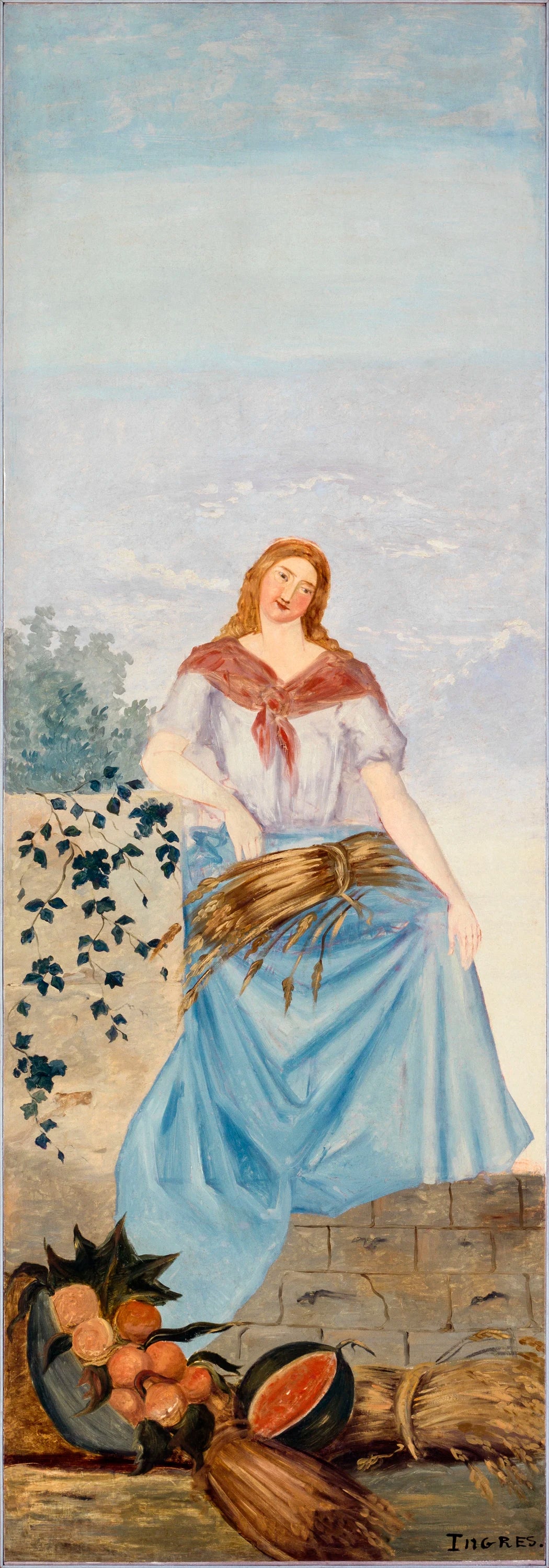 Les Quatre Saisons L’Été vers 1860 Paul Cézanne Petit Palais PPP3047 – reproduction peinture à l’huile sur toile