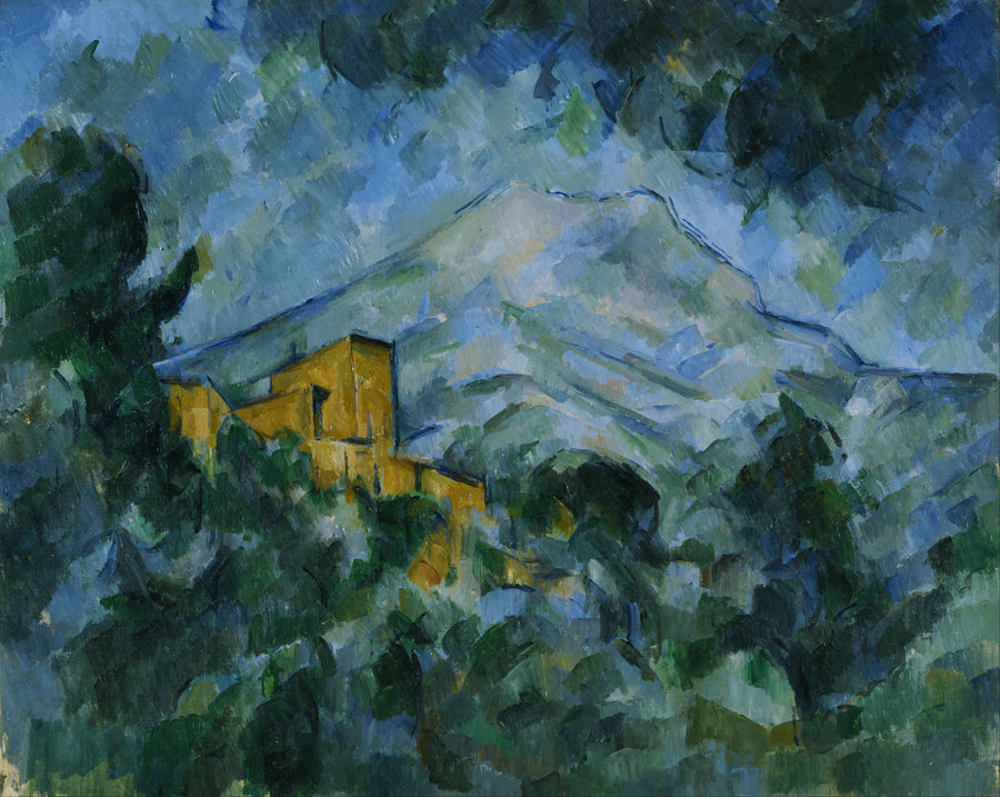 ภูเขา Sainte-Victoire และ Château Noir - Paul Cézanne
