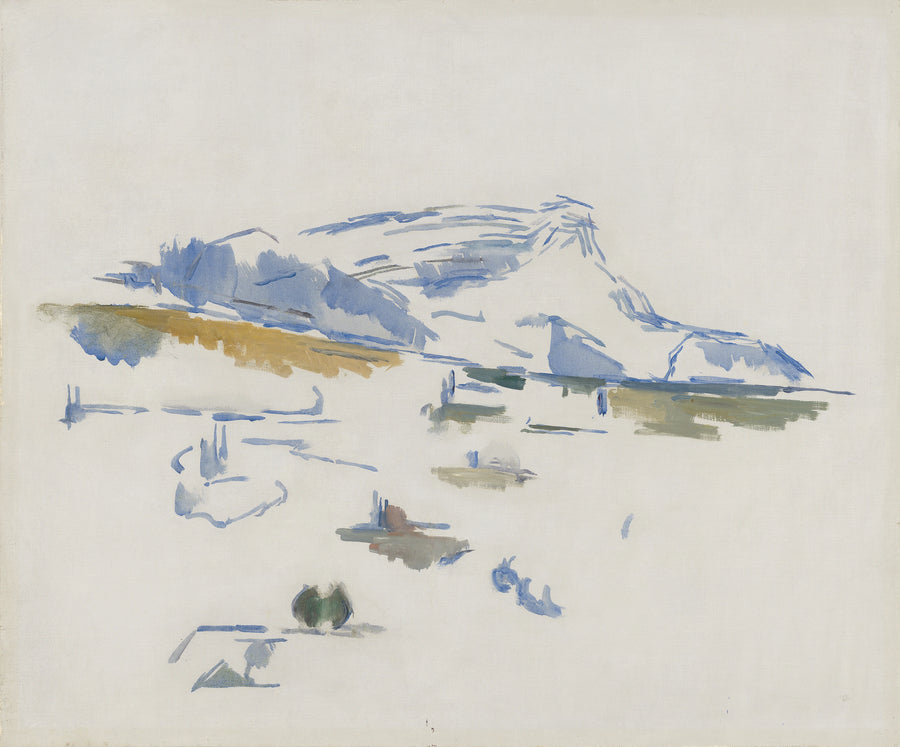 ภูเขา Sainte-Victoire มองจาก Lauves - Paul Cézanne