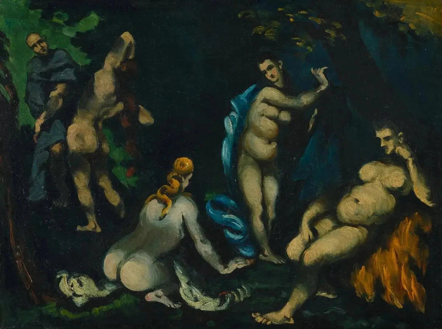 การล่อลวงของนักบุญอันโตนี - Paul Cézanne