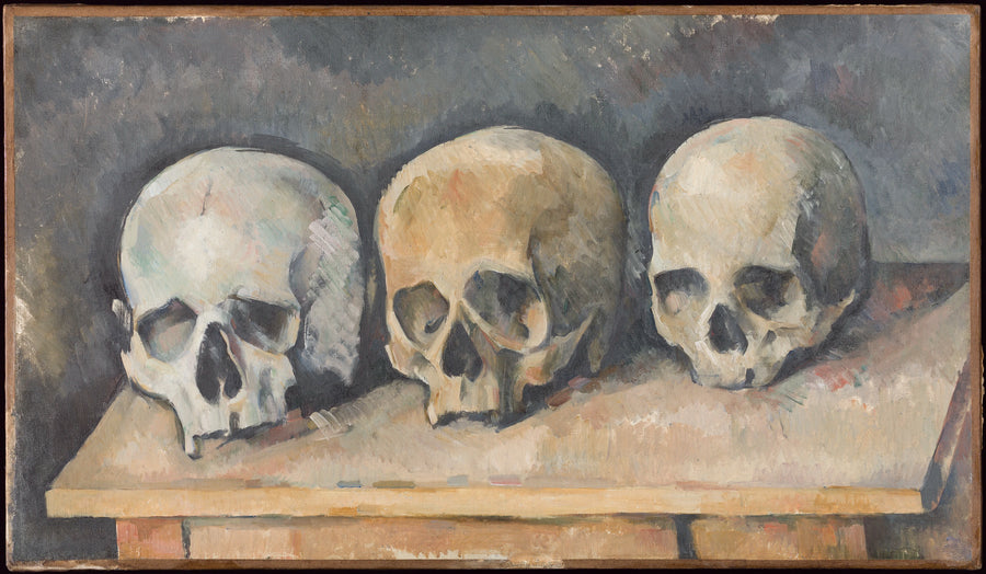 สามกะโหลก - Paul Cézanne