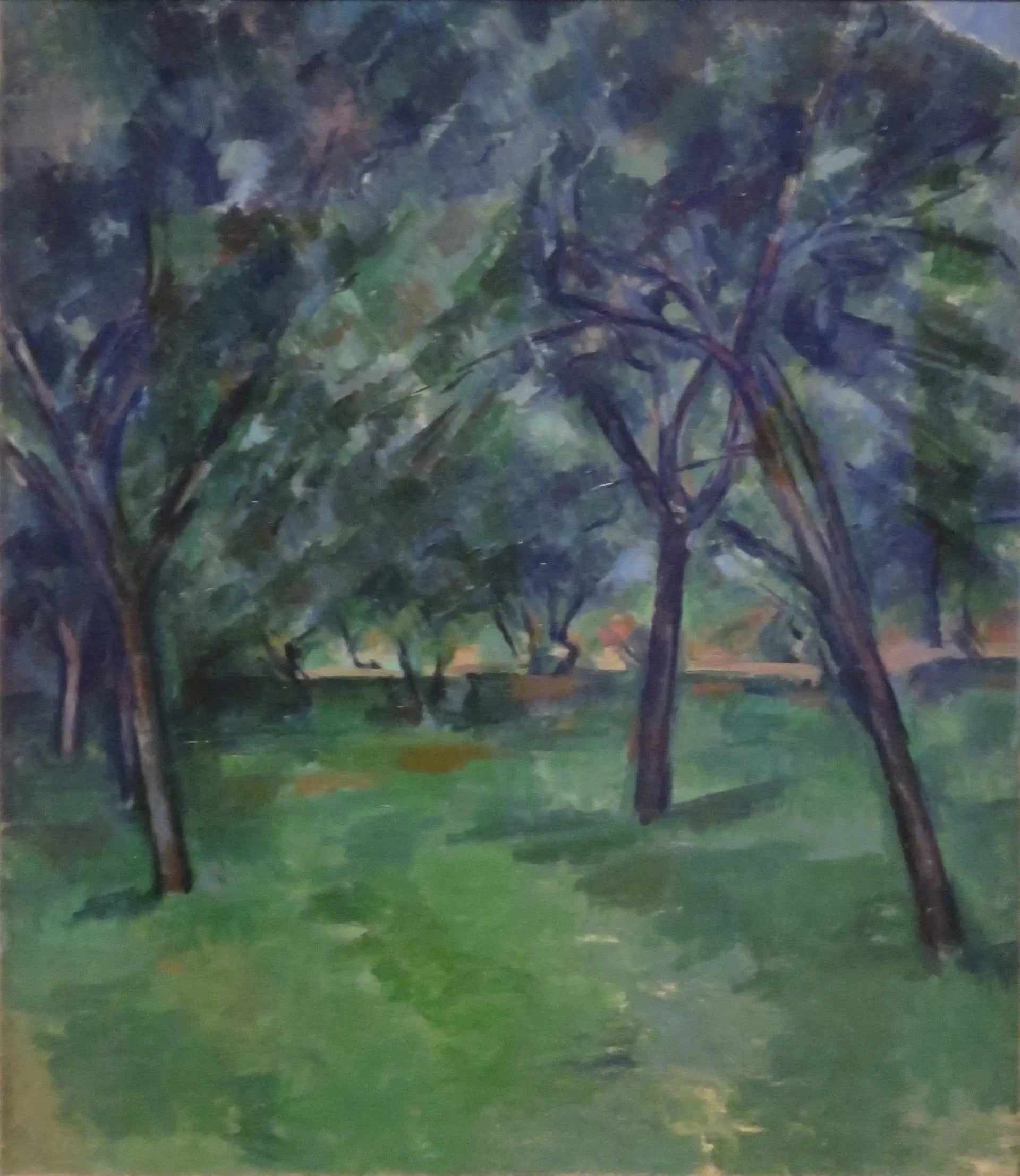 Un clos vers 1890 Paul Cézanne Honolulu Museum of Art 4845.1 – reproduction peinture à l’huile sur toile