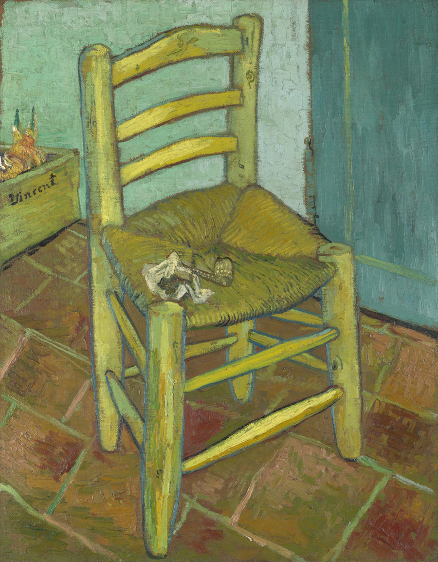 เก้าอี้ของวินเซนต์กับบุหรี่ของเขา - Vincent van Gogh