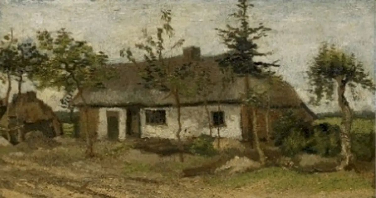 Reproduction du tableau « Chalet - Vincent van Gogh » par Alpha Reproduction en peinture à l’huile