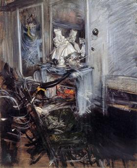 Chambre d’un peintre - Giovanni Boldini - Alpha Reproduction