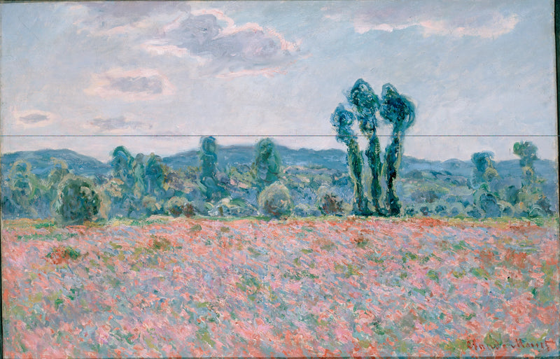 ทุ่งดอกป๊อปปี้ที่กีแวร์นี - Claude Monet