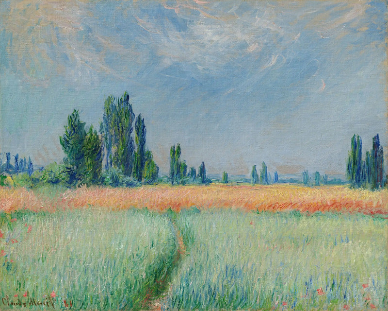 ทุ่งข้าวสาลี - Claude Monet