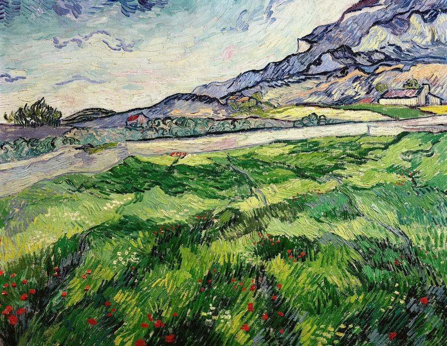 ทุ่งข้าวสาลีเขียว - Vincent van Gogh