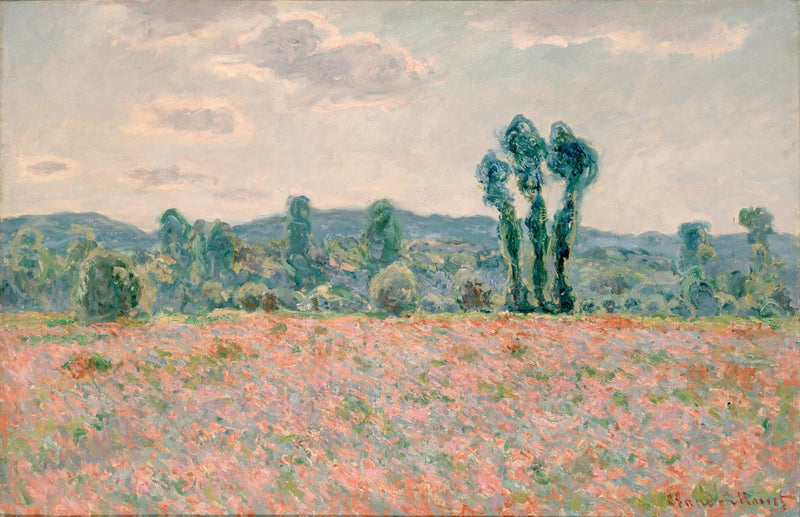 ทุ่งดอกป๊อปปี้ - Claude Monet