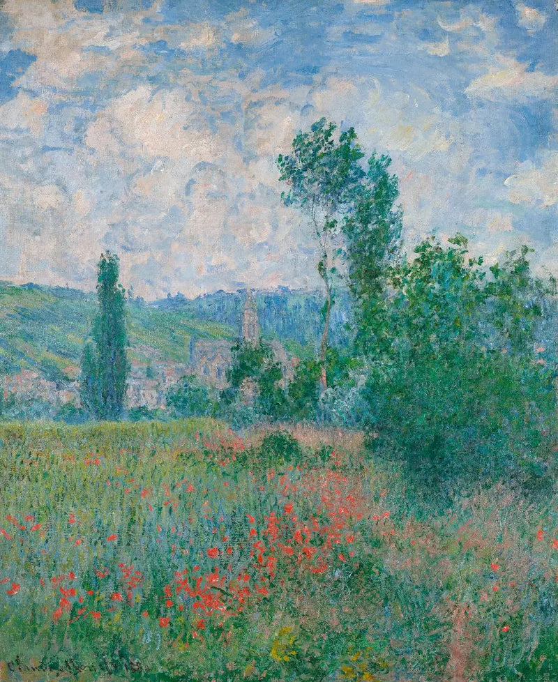 ทุ่งดอกป๊อปปี้ - Claude Monet